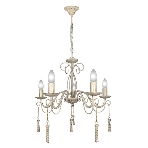 Люстра с подвесками 5 ламп S1297-5 Петрасвет