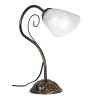 Настольная лампа дизайнерские черная Е14 S5124-1