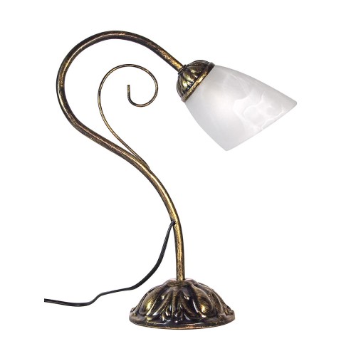 Настольная лампа дизайнерские черная Е14 S5124-1