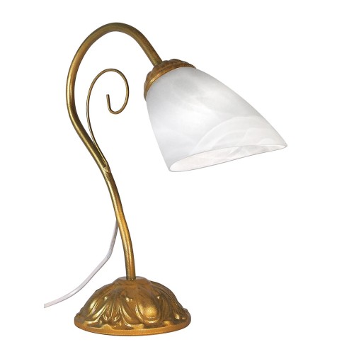 Настольная лампа дизайнерские золотая Е14 S5125-1