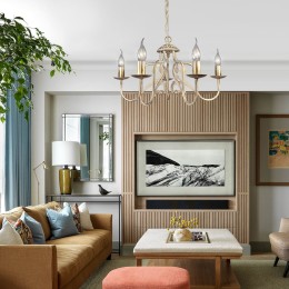 Люстра Петрасвет S1262-5, 5хЕ14 макс, 60Вт