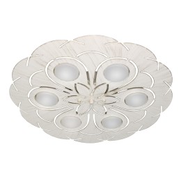 Люстра светодиодная потолочная LED плоская круглая S2419-6 