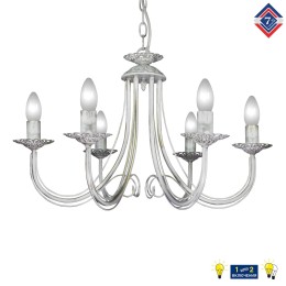 Люстра Петрасвет S1165-6, 6хЕ14 макс, 60Вт