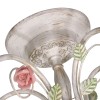 Люстра потолочная с цветами 6 плафонов S2218-6
