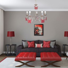 Люстра Петрасвет S1251-5, 5хЕ14 макс, 60Вт