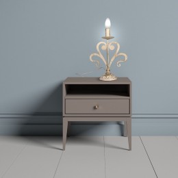 Настольная лампа Петрасвет S5110-1, 1хЕ14 макс, 60Вт