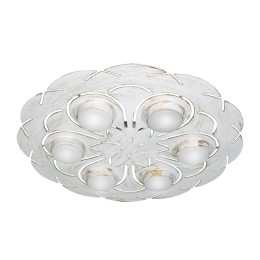 Люстра светодиодная потолочная LED плоская круглая S2377-6 